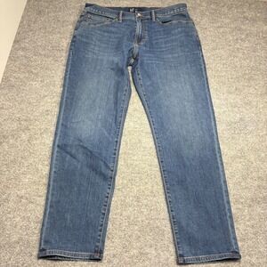GAP Slim Fit Dark Wash Denim‎ Jeans Men's 36x32 Casual Everyday Comfort